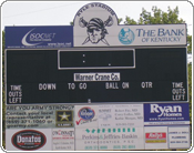 football scoreboard